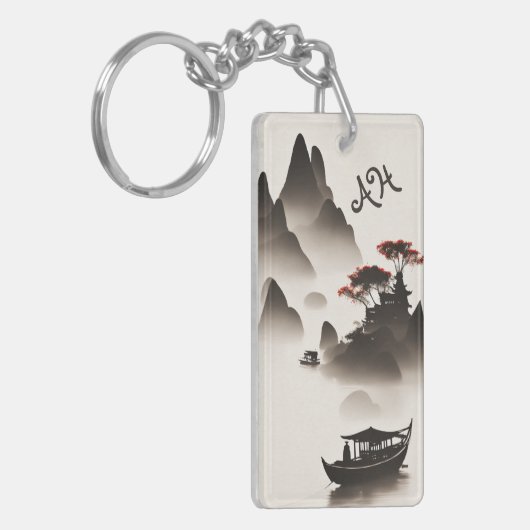  Japanische Landschaft  -  キーホルダー (正面左)