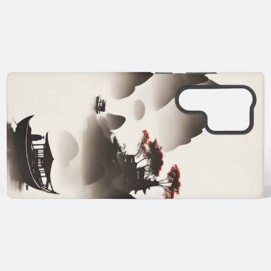  Japanische Landschaft  -  Samsung Galaxyケース (裏面横)