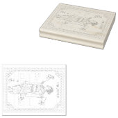 Japan's ancient capital and cute maiko. ラバースタンプ (押印)