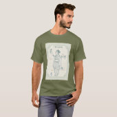 Japan's ancient capital and cute maiko. tシャツ (正面フル)