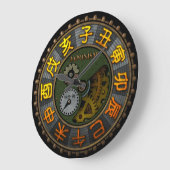 japonism2 ラージ壁時計 (傾斜)