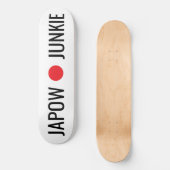 Japow Junkie スケートボード (正面)