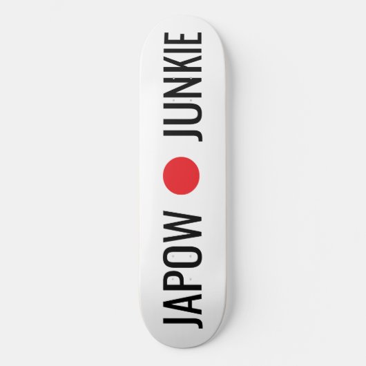 Japow Junkie スケートボード (正面)