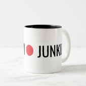 Japow Junkie  ツートーンマグカップ (正面右)