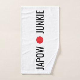 Japow Junkie ハンドタオル