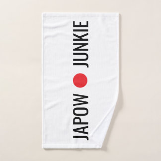 Japow Junkie ハンドタオル