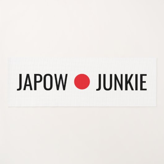 Japow Junkie  ヨガマット (正面(横))