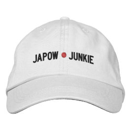 Japow Junkie 刺繍入りキャップ