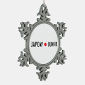 JAPOW / Snow Culture Keychain スノーフレークピューターオーナメント (左)