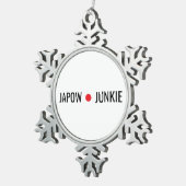 JAPOW / Snow Culture Keychain スノーフレークピューターオーナメント (右)