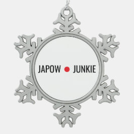 JAPOW / Snow Culture Keychain スノーフレークピューターオーナメント