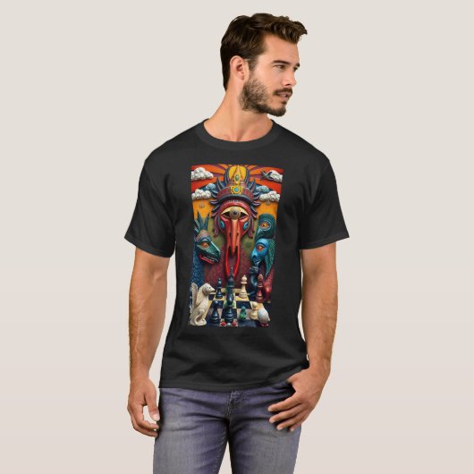 jaque mate tシャツ (正面フル)