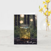Jarのホタルありがとう カード (黄色い花)