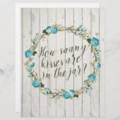 Jarキスゲーム内のブライダルシャワー数 (正面/裏面)