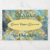 JARグリッター用スパイスラベル フードラベル (シングルラベル)