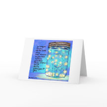 Jarグリーティングカー空白のドのホタル©2011