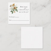 Jarシャワーゲームに含まれる数 エンクロージャーカード (正面/裏面)