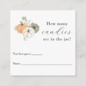 Jarシャワーゲームに含まれる数 エンクロージャーカード (正面)