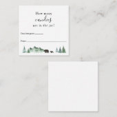 Jarシャワーゲームのエンクロージャカードに含まれている数 エンクロージャーカード (正面/裏面)