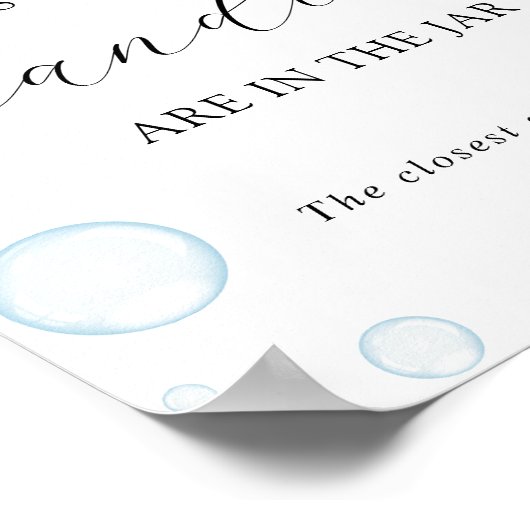 Jarシャワーゲームポスターの数を推測する ポスター (角)