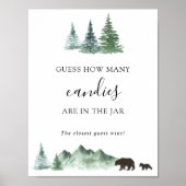 Jarシャワーゲームポスターの数を推測する ポスター (正面)