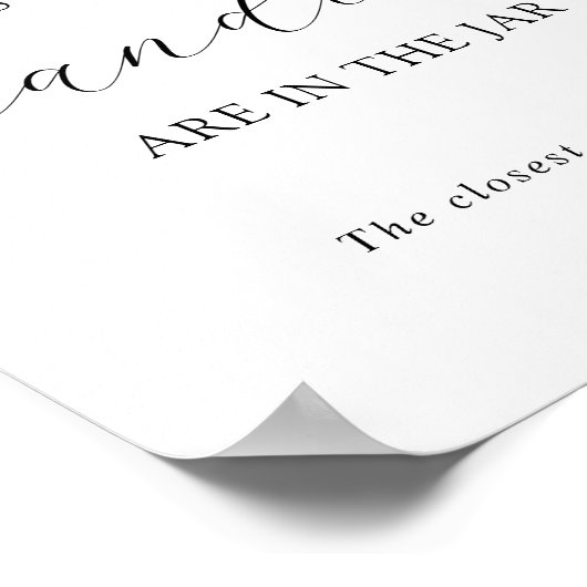 Jarシャワーゲームポスターの数を推測する ポスター (角)