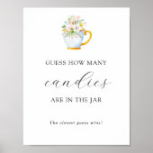 Jarシャワーゲームポスターの数を推測する ポスター (正面)