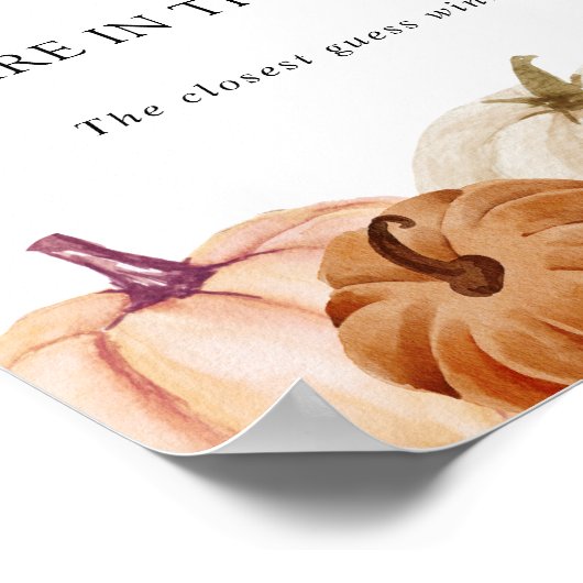 Jarシャワーゲームポスターの数を推測する ポスター (角)