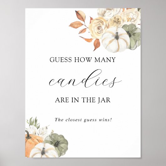 Jarシャワーゲームポスターの数を推測する ポスター (正面)