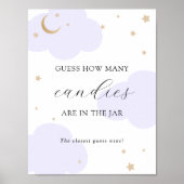 Jarシャワーゲームポスターの数を推測する ポスター (正面)