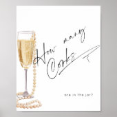 jarミニマリストスクリプト内のコルクの数 ポスター (正面)