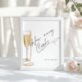 jarミニマリストスクリプト内のコルクの数 ポスター