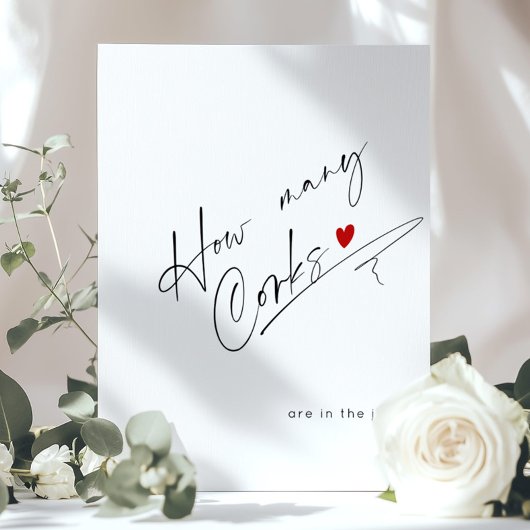 jarミニマリストスクリプト内のコルクの数 ポスター