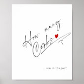 jarミニマリストスクリプト内のコルクの数 ポスター (正面)