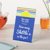 Jar Baby Showerのゲーム内の数 台座サイン (インサイチュ)