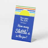 Jar Baby Showerのゲーム内の数 台座サイン (正面)