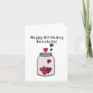 JAR ofハート誕生日カード カード
