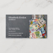 Jar of Global Banknotes g328 名刺 (裏面)