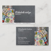 Jar of Global Banknotes g328 名刺 (正面/裏面)