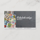 Jar of Global Banknotes g328 名刺 (正面)