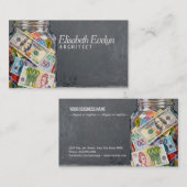 Jar of Global Banknotes g567 名刺 (正面/裏面)