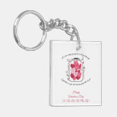 Jar Of Love Valentines Day Badge キーホルダー (正面左)