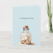 Jar of Shells Treasure You カード (正面)