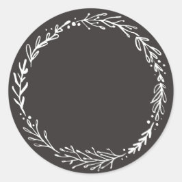 Jar / Spiceステッカー空白のラベルIIB ラウンドシール