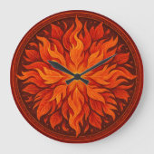 JARDIM DE FOGO ラージ壁時計 (正面)