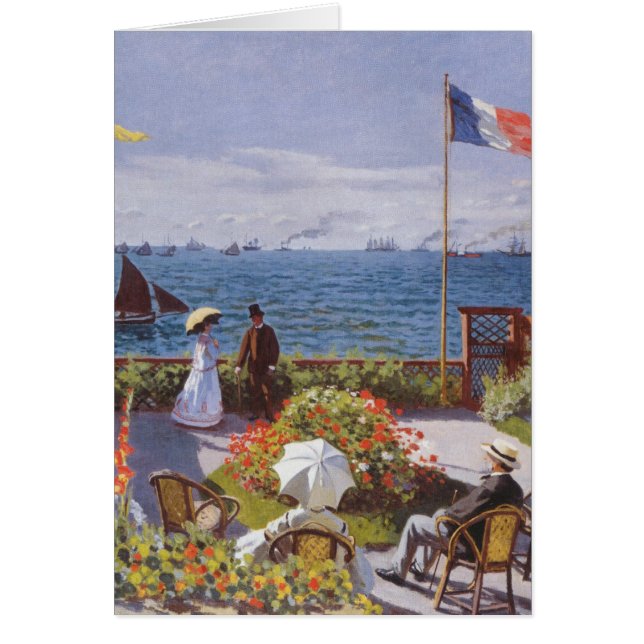 Jardinクロード・モネ著Sainte-Adresse (正面)