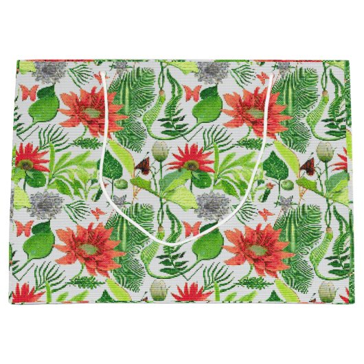Jardín de Alegría ラージペーパーバッグ (正面)