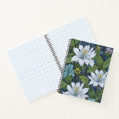 Jardín en Azul y Blanco ノートブック (内部)