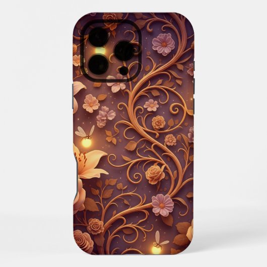 Jardin Enchanté crépusculaire iPhoneケース (裏面)