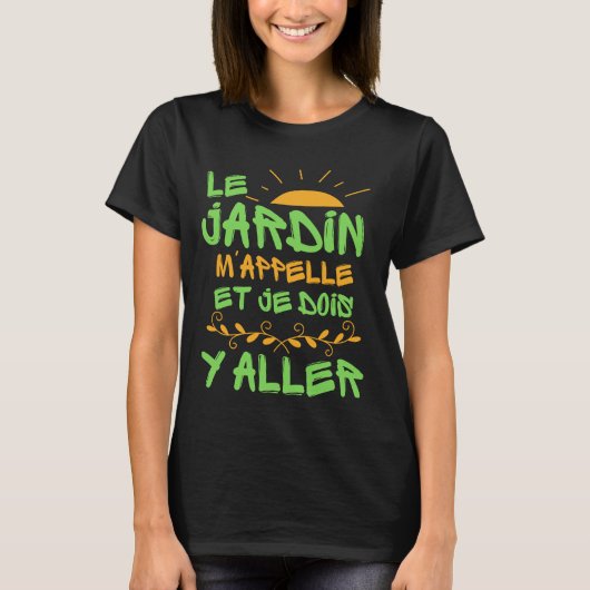 Jardin Jardinage Tシャツ (正面)